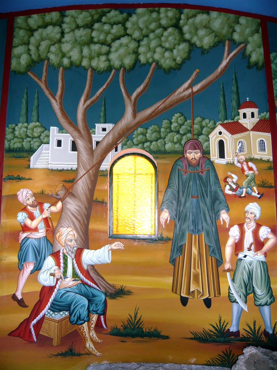 O Agios Nikolaos vasanizetai